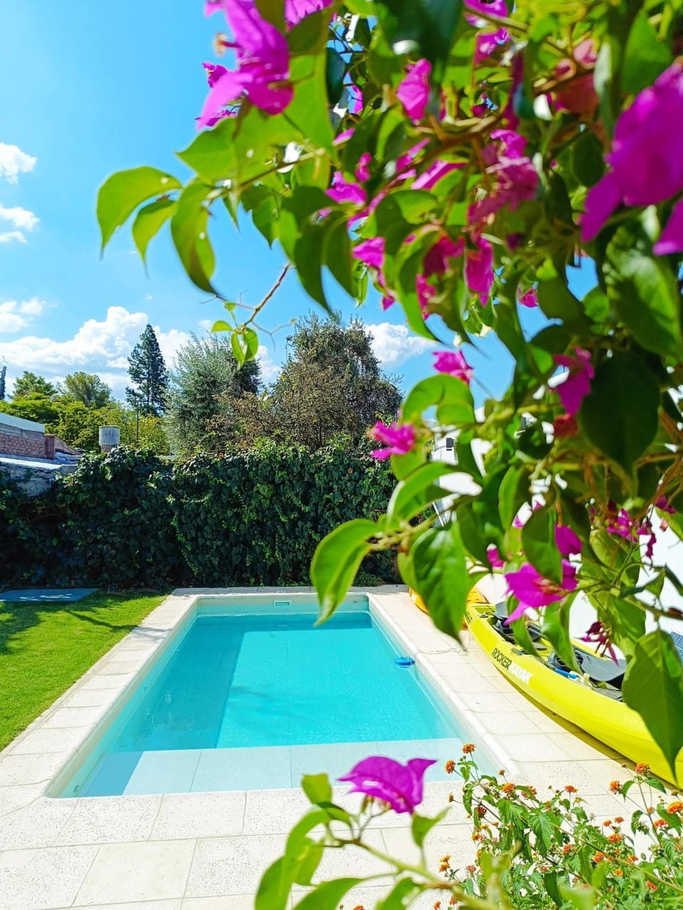 Spring, Off site, Day, Garden, Swimming pool