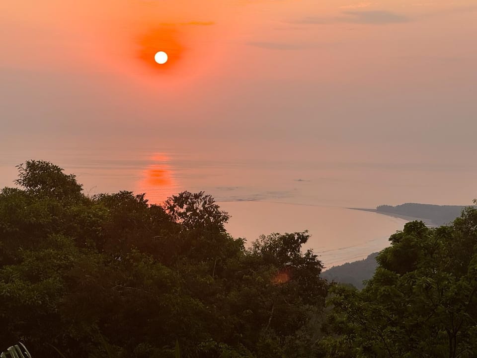 Sea view, Sunset