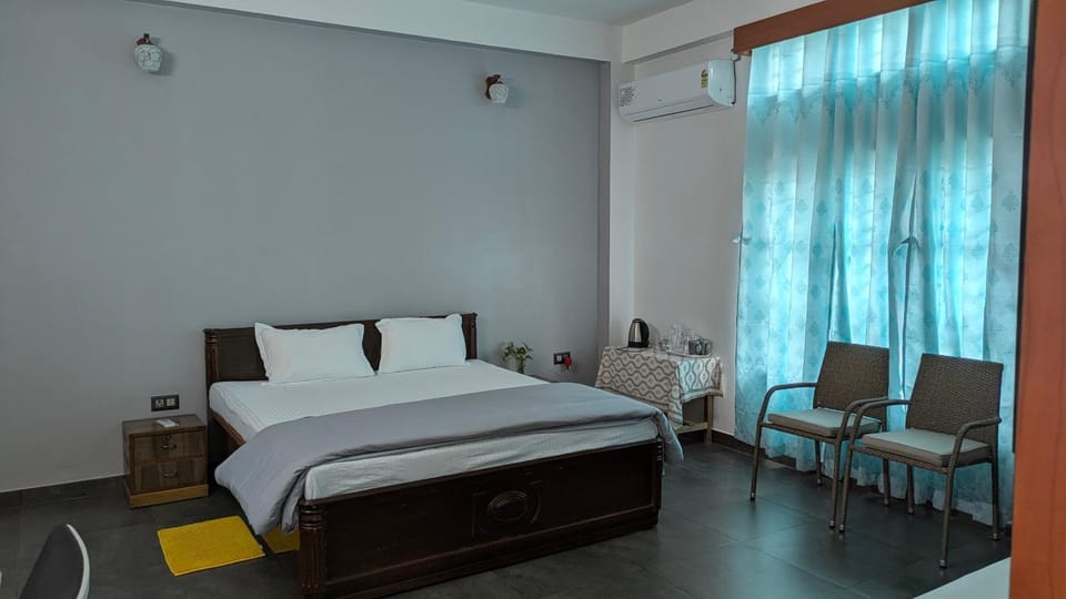 Bed, Coffee/tea facilities, Bedroom, Area and facilities