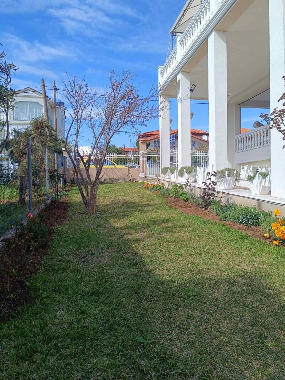 Property building, Garden view