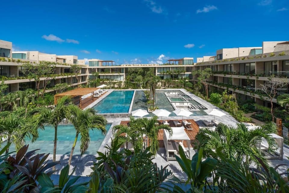 Luxury Penthouse with Rooftop and Private Sky-pool House in State of Quintana Roo