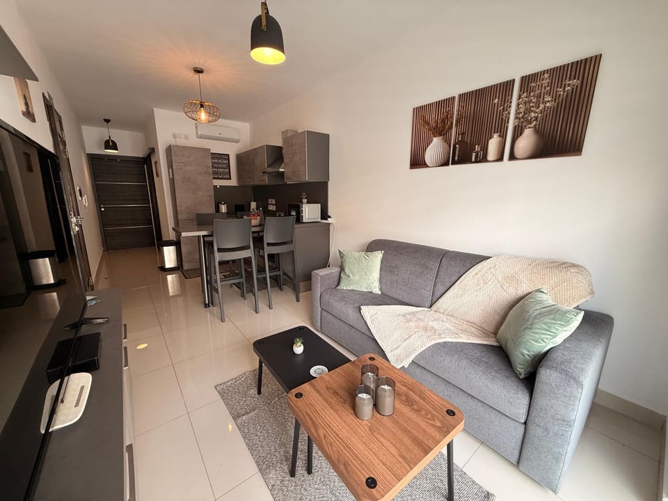 Central 1BR Close to Valletta & St Julians Apartment in Malta