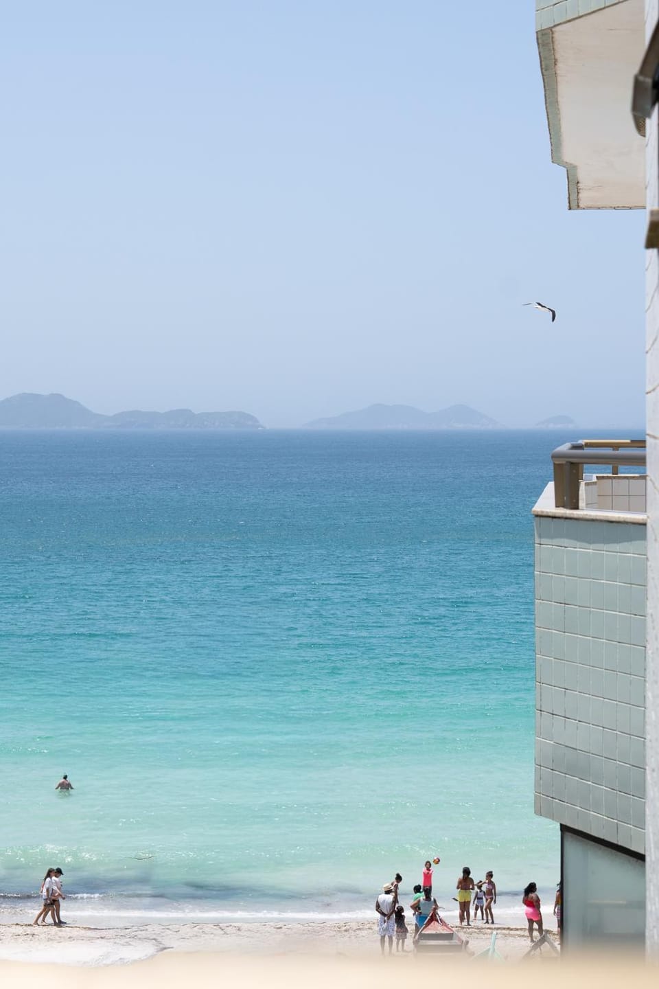 Day, People, Natural landscape, Beach, Sea view, children, group of guests