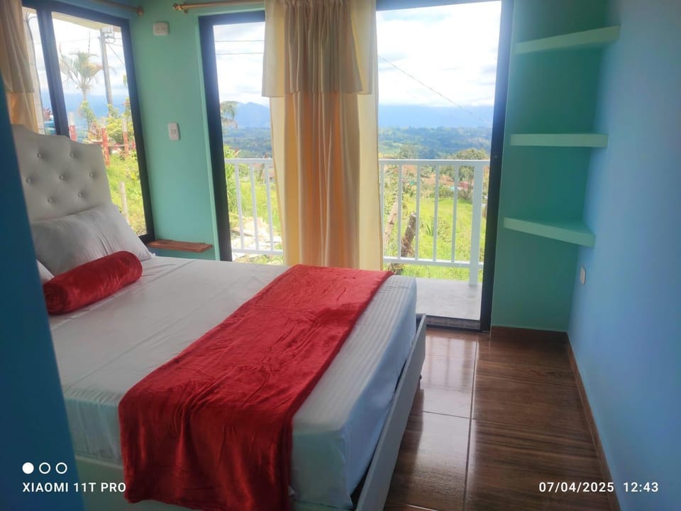 Bed, Natural landscape, Bedroom