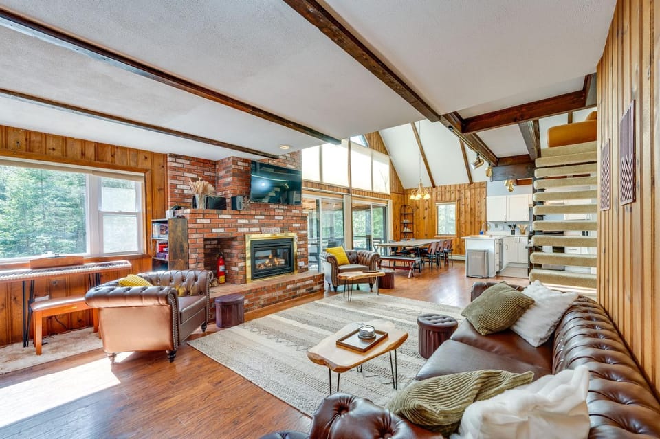 Haverhill Mtn Retreat w/ Deck: Hike, Ski & Relax House in Bath