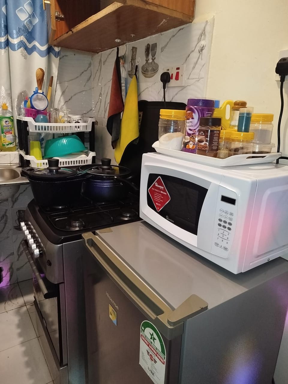 Kitchen or kitchenette