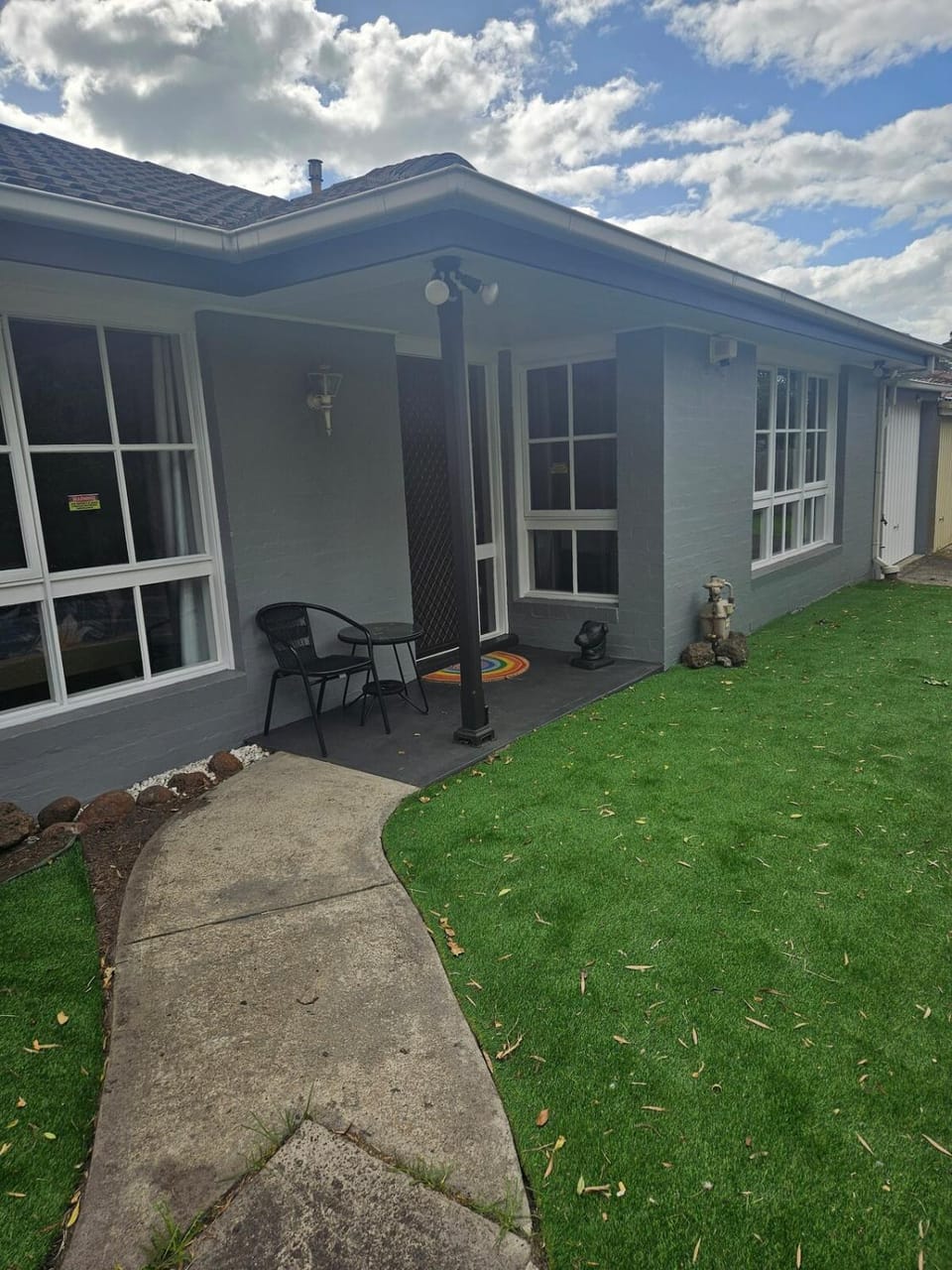 Patio, Garden view