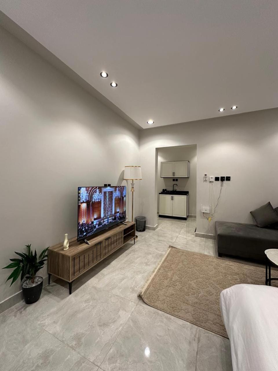 شقة استديو تصميم أنيق وهادئ بحطين بجانب البوليفارد Apartment in Riyadh