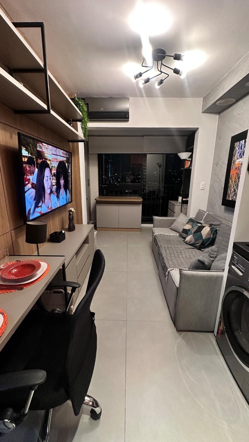 Living room, Dining area, air conditioner