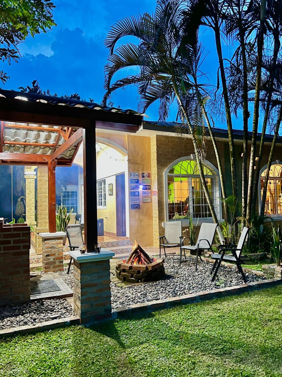 Patio, Off site, Garden view