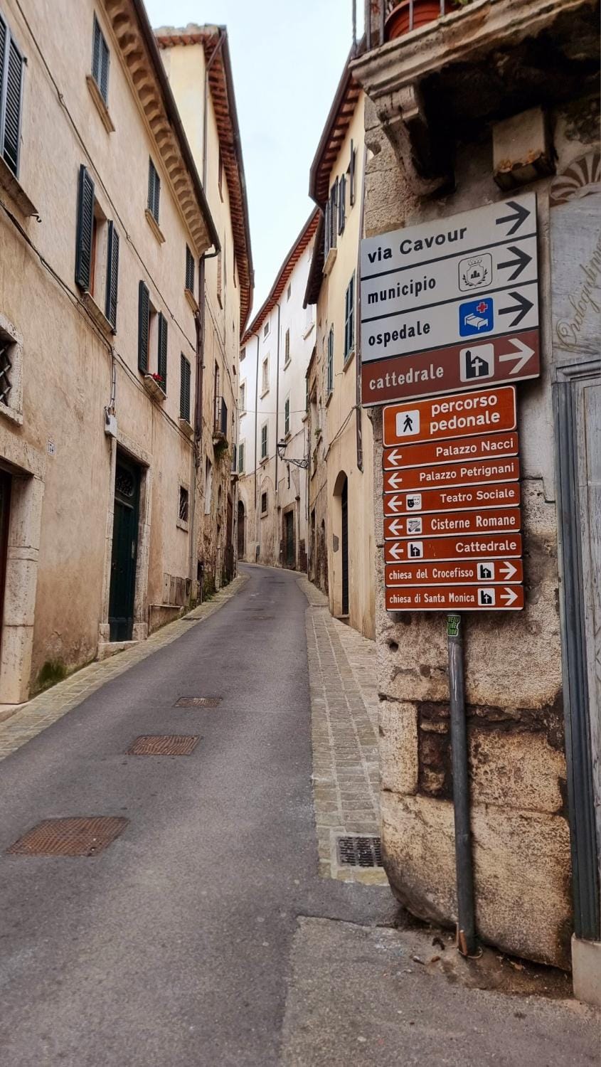 Quiet street view