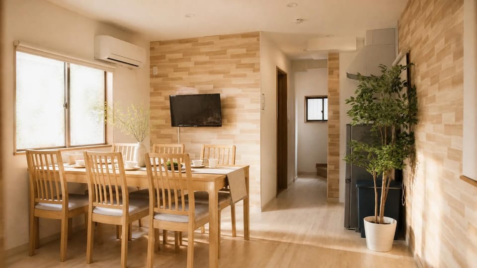 8ppl 3LDK House丨Walk to Tengachaya 5min -2stop-Namba 丨lingpiao House in Osaka