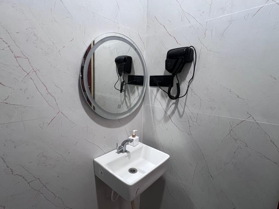 Bathroom, hair dryier