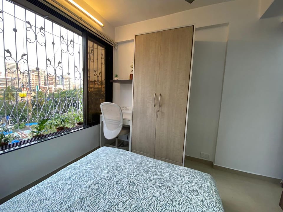 Bed, Photo of the whole room, Bedroom, wardrobe