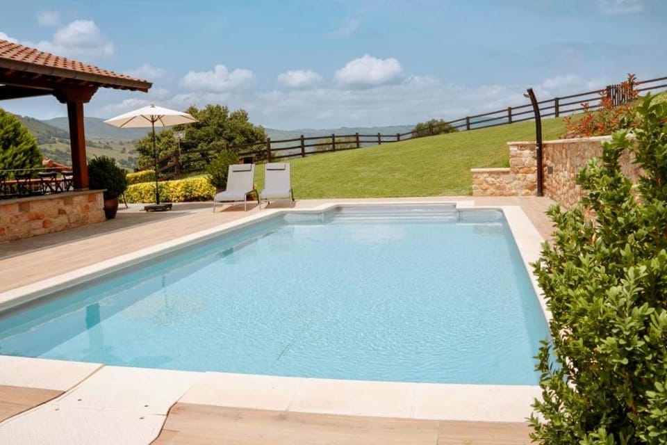Garden, Garden view, Pool view, Swimming pool, sunbed