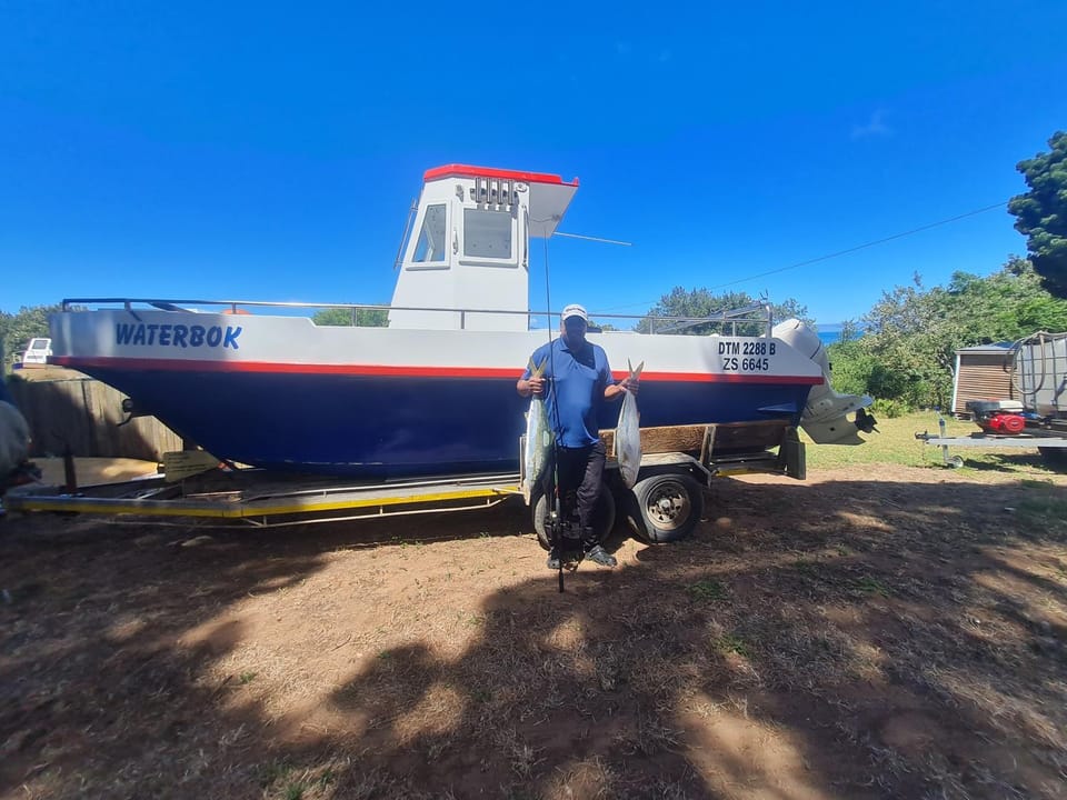 Cape Marine Adventures Docked boat in Cape Town