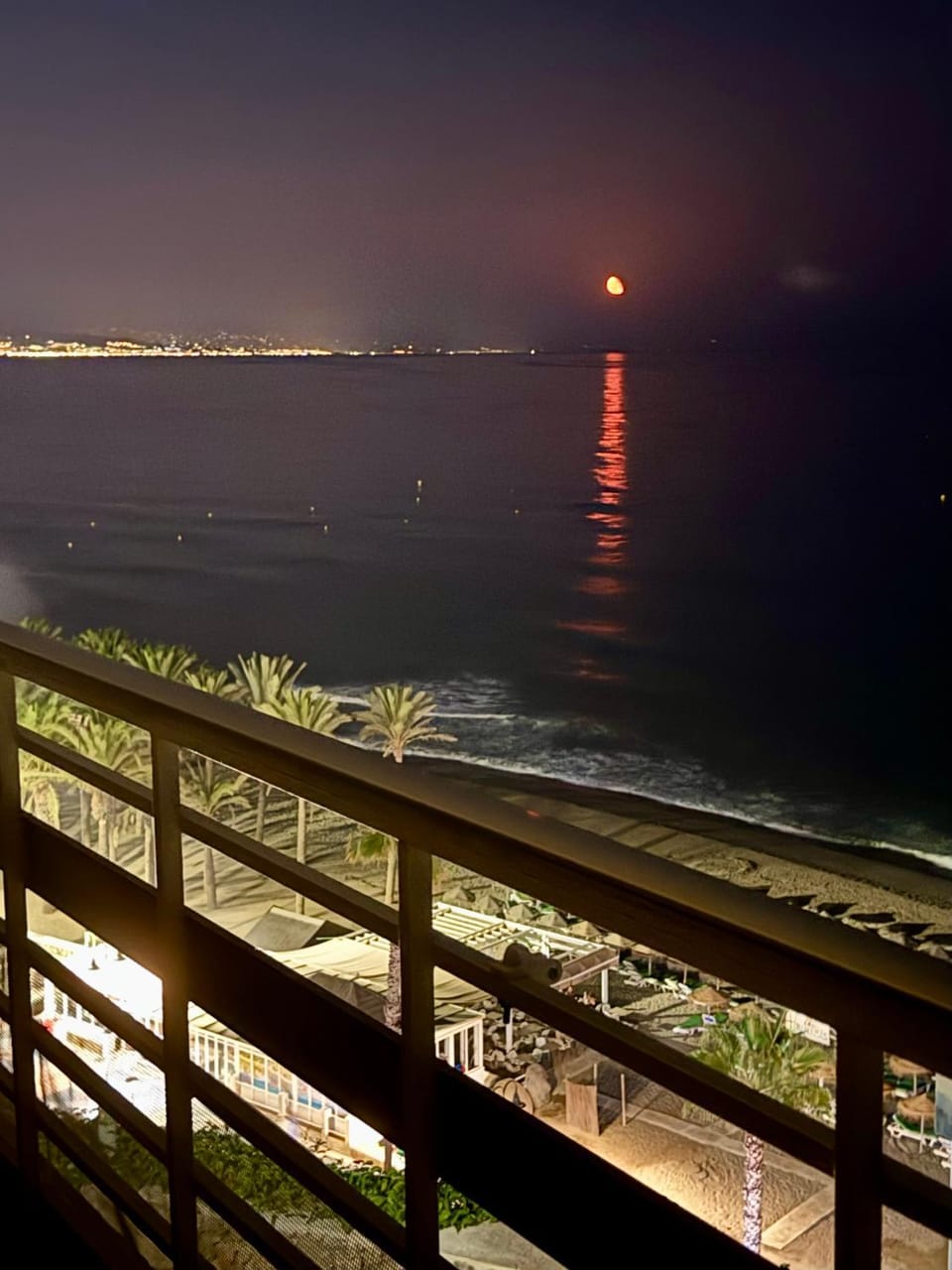 Night, Natural landscape, Sea view