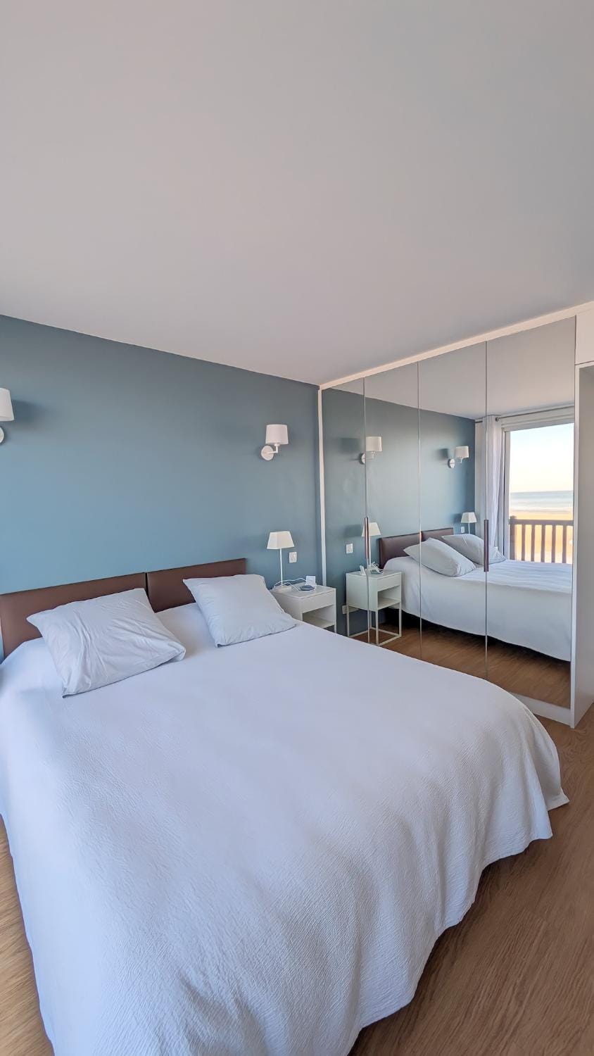 L Horizon, F3, vue mer exceptionnelle, 3 ou 4 pers - Classé 3 étoiles Apartment in Blonville-sur-Mer
