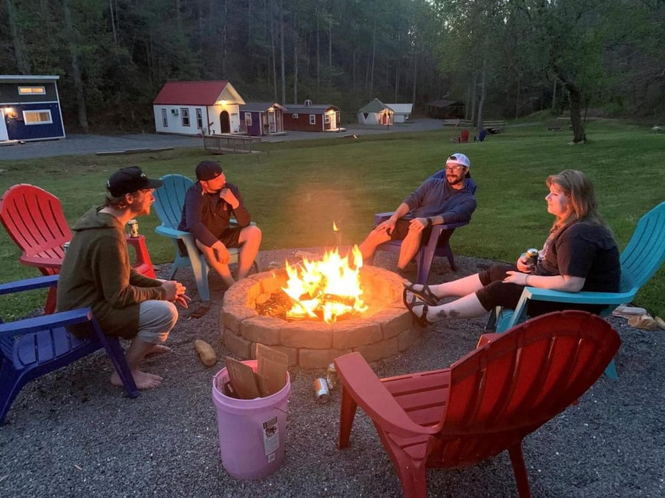 Unique Yurt-Dome Hybrid on Amazing Glampground near Bryson City, North Carolina Luxury tent in Fontana Lake