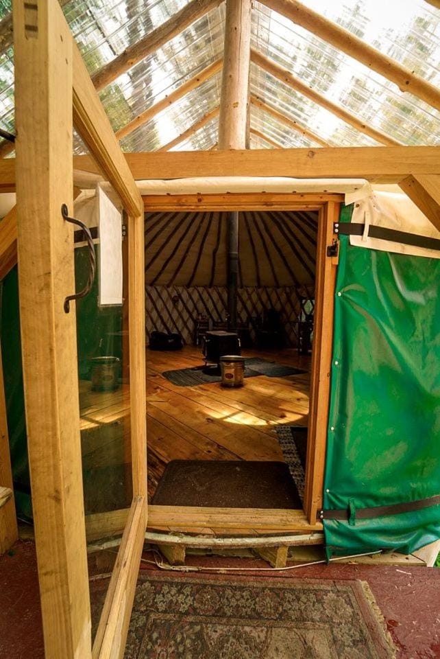 Cozy Yurt in the Peaceful Woods in Chatham, NH Luxury tent in New Hampshire