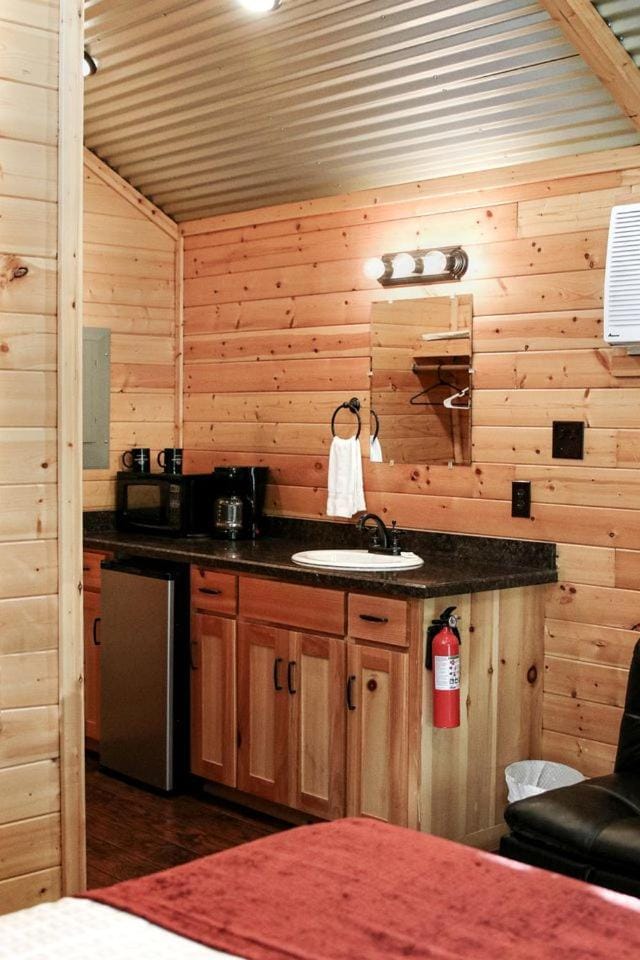 Amazing Family Vacations in Nature in this Cute Log Cabin near Austin, Texas Cabin in Lakehills