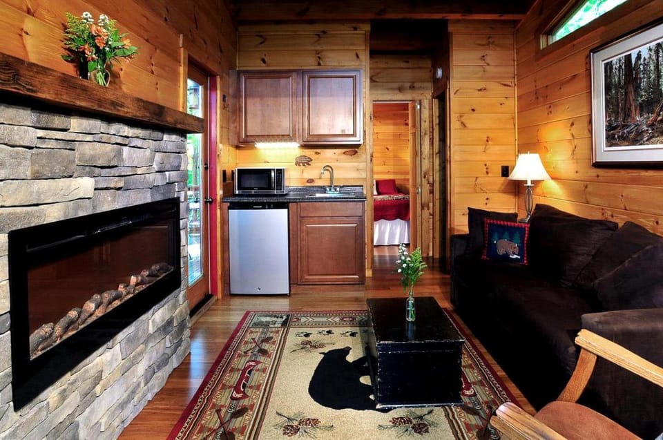 Tree House-Style Luxury Cabin in the Blue Ridge Mountains, North Carolina Cabin in Watauga