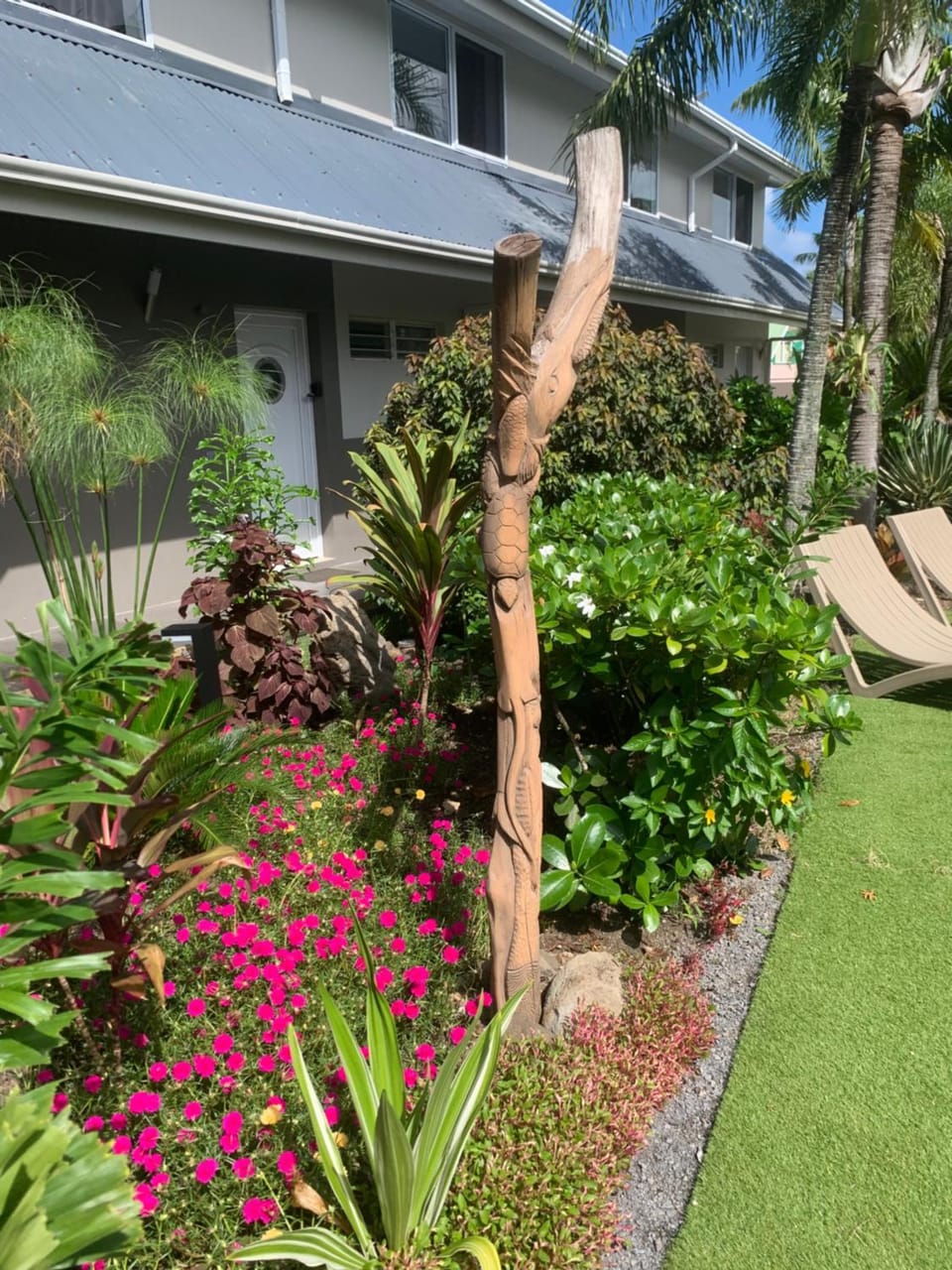 Property building, Garden, Garden view
