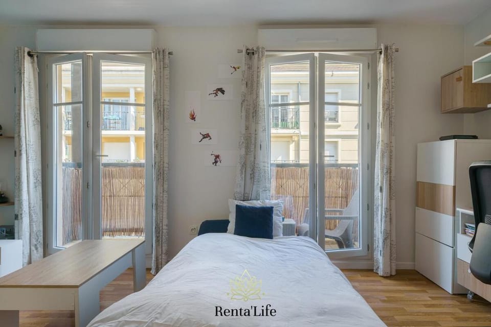 Buxengeorgiens Delouvrier - T2 - 7min DisneyLand Apartment in Bussy-Saint-Georges