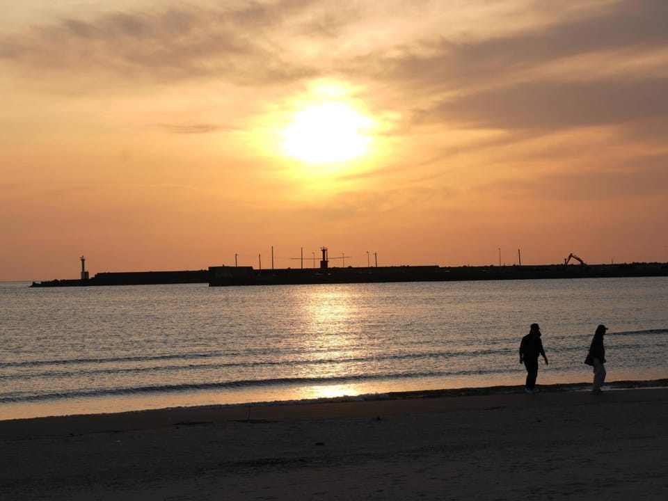 Nearby landmark, Natural landscape, Sunset
