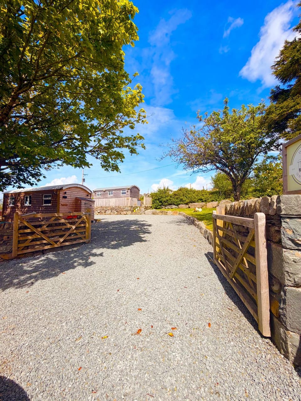 coastal view shepherds hut with hot tub Luxury tent in Wales
