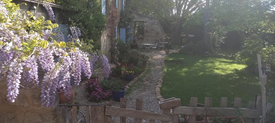 Spring, Garden, Garden view