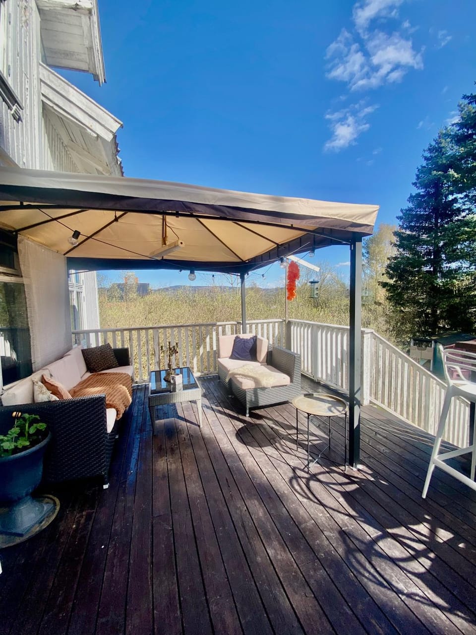 Patio, Balcony/Terrace, Seating area