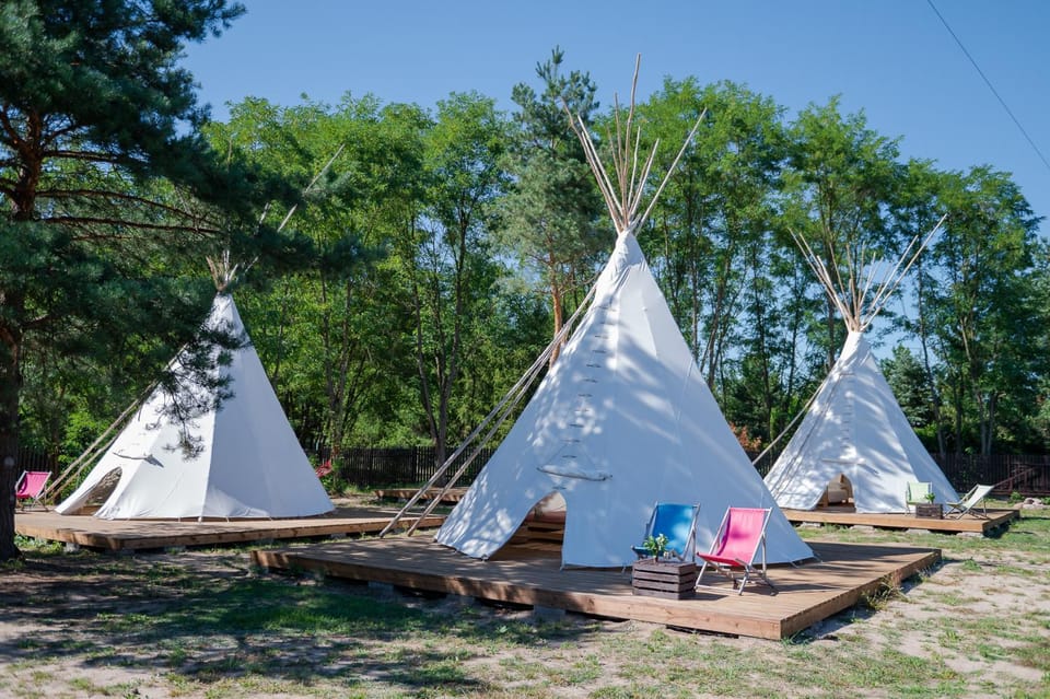 W Pełni Luxury tent in Masovian Voivodeship