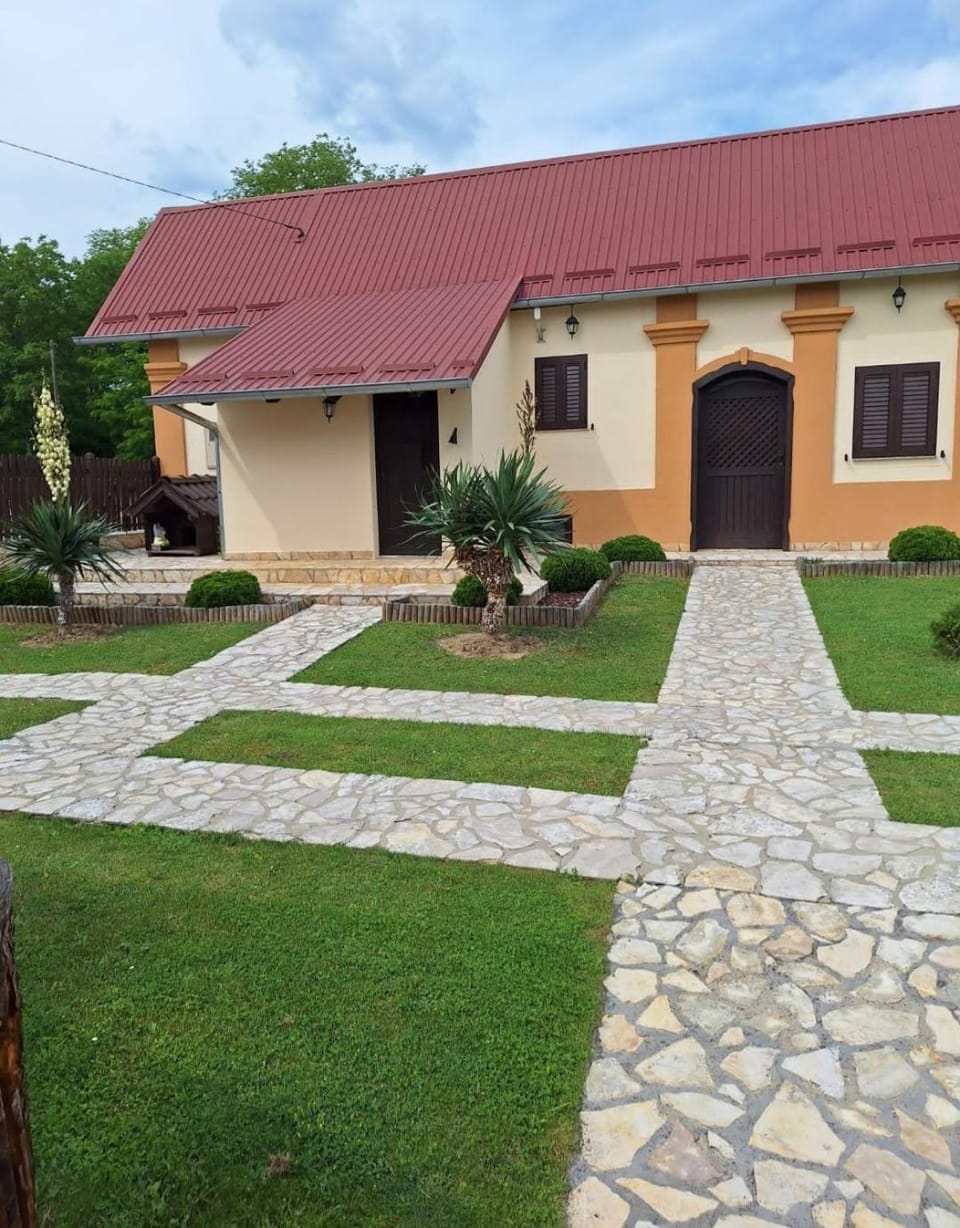 Property building, Spring, Day, Garden
