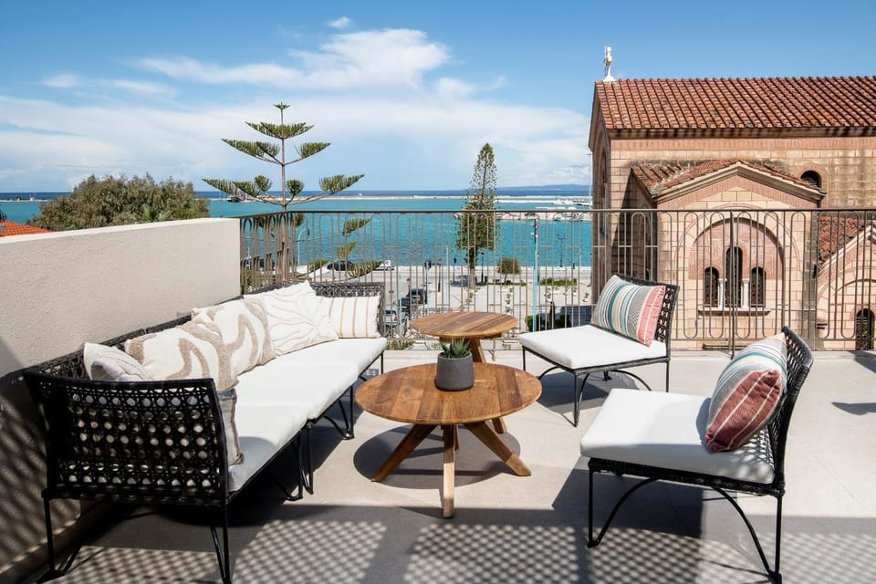 Nearby landmark, Day, View (from property/room), Balcony/Terrace, Balcony/Terrace, Seating area, Sea view