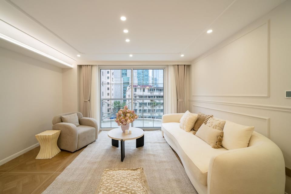 Living room, City view
