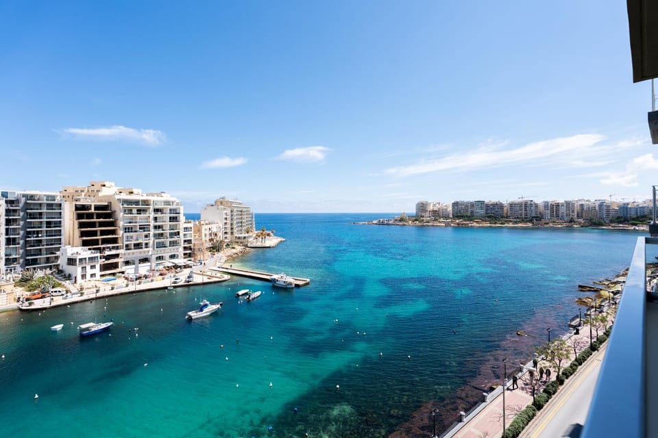 Impressive View 2BR Flat in St Julian's Bay by ArcoCollection Apartment in Saint Julians