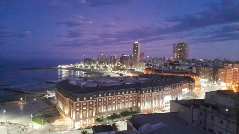 Property building, Night, City view, Sea view