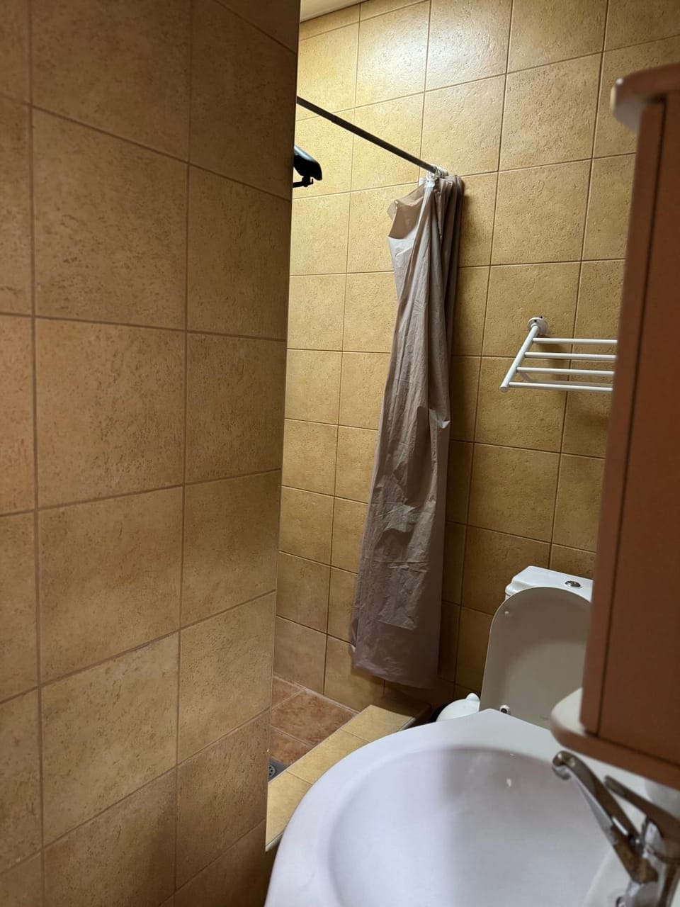 Shower, Toilet, Bathroom, towels