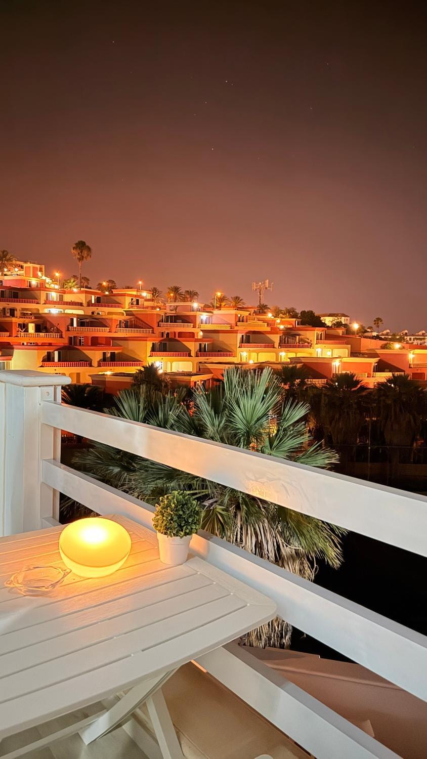 Night, View (from property/room), Balcony/Terrace, Balcony/Terrace, City view
