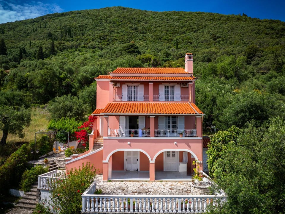 Property building, Natural landscape, Mountain view