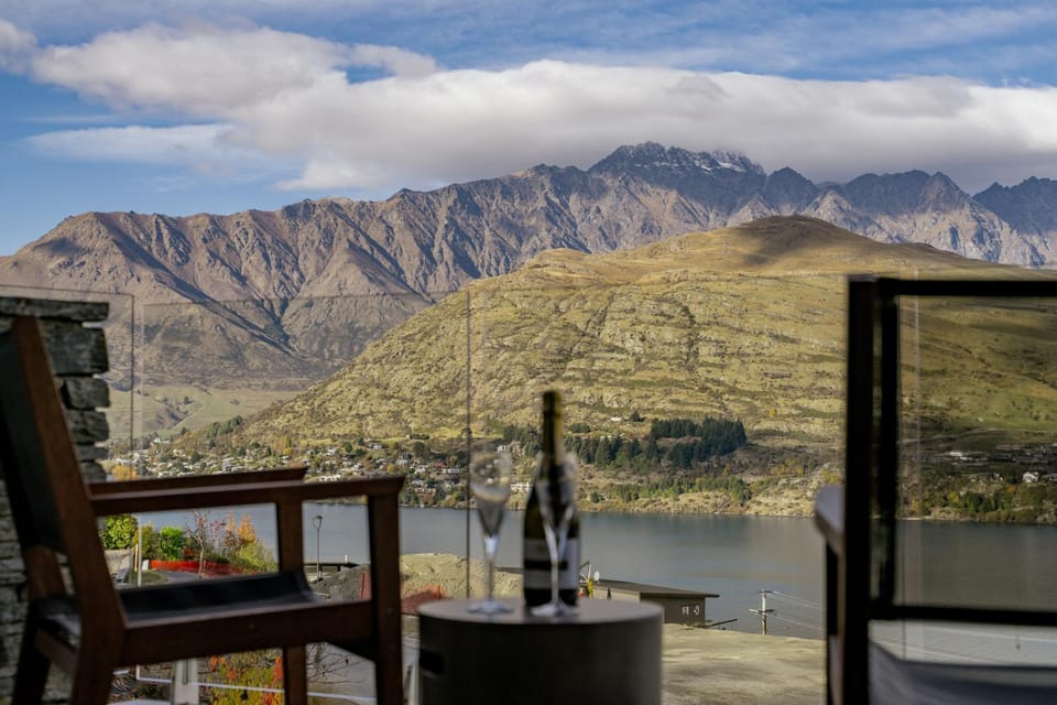 Natural landscape, Dining area, Lake view, Mountain view