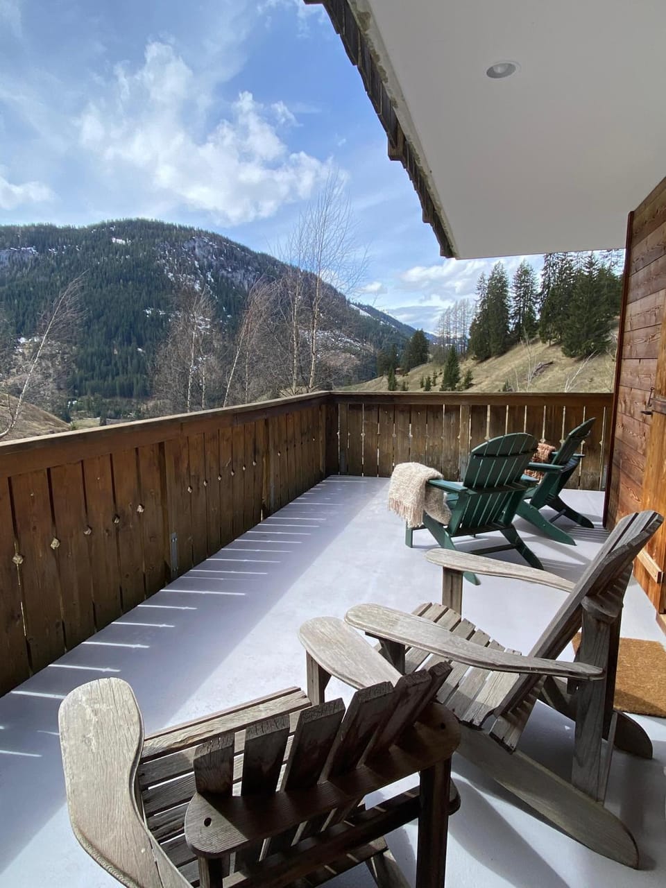 Day, Natural landscape, Balcony/Terrace, Mountain view