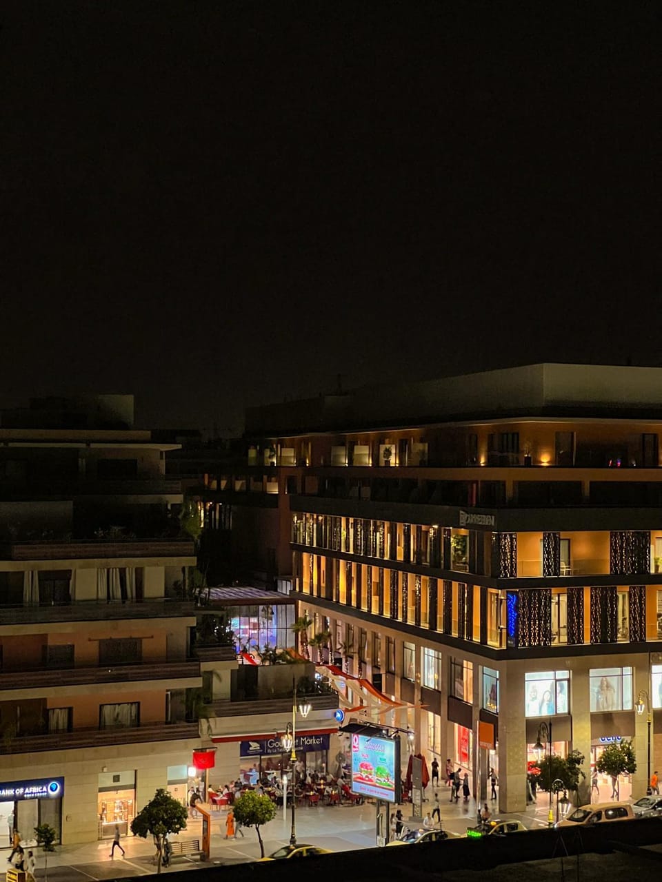 Night, City view