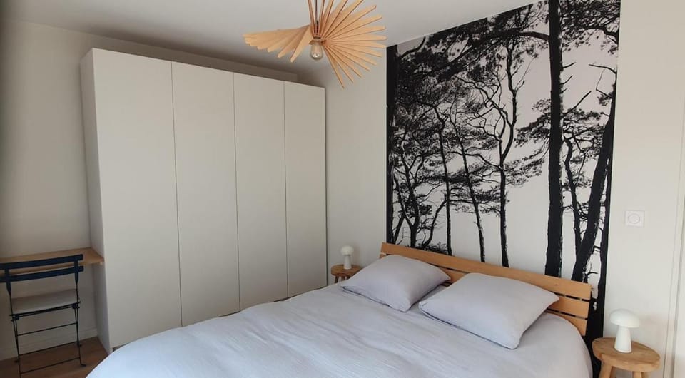 L'escapade suspendue - logement Le Cèdre Rouge, vue pinède et spa House in Quend