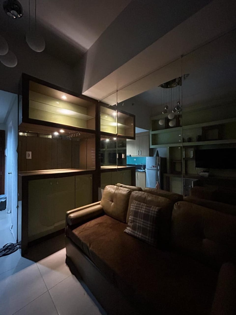 Living room, minibar