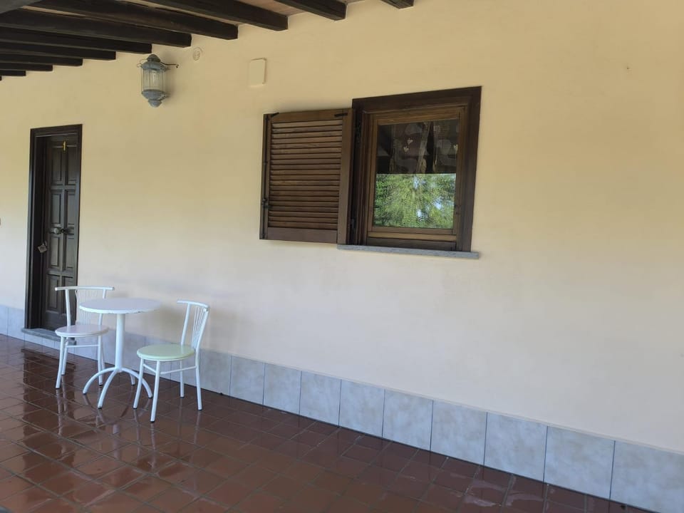 Property building, Patio