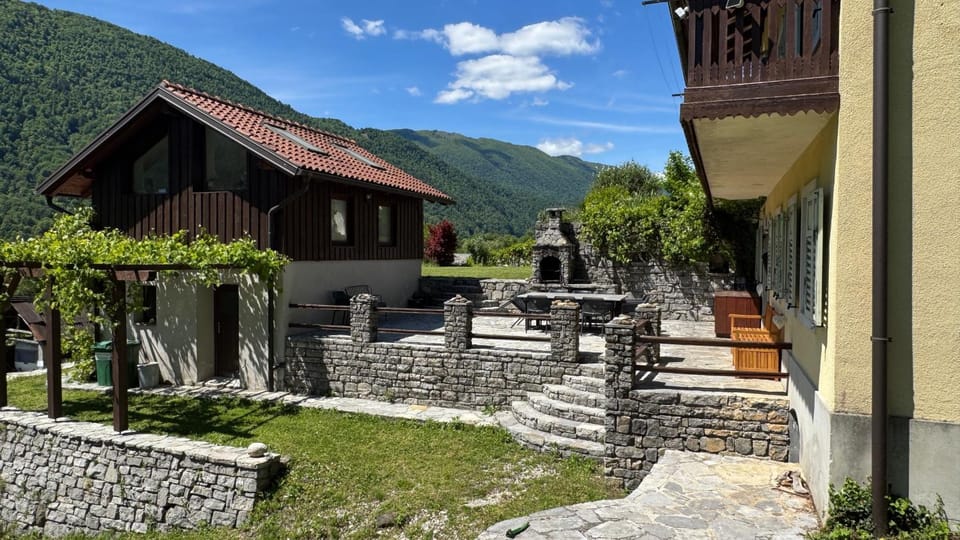 Hisa Betin 4 bedroom Holiday Home in Soca Valley House in Slovenia