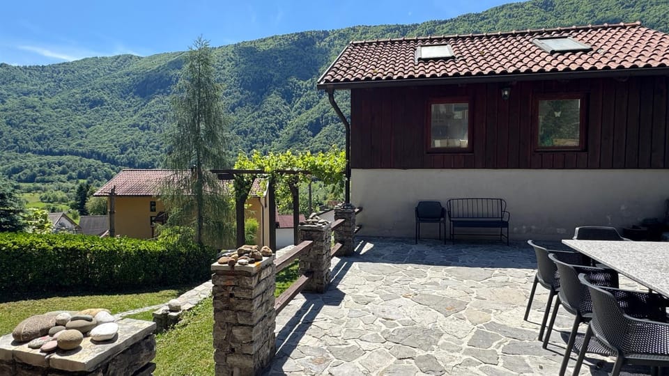 Hisa Betin 4 bedroom Holiday Home in Soca Valley House in Slovenia