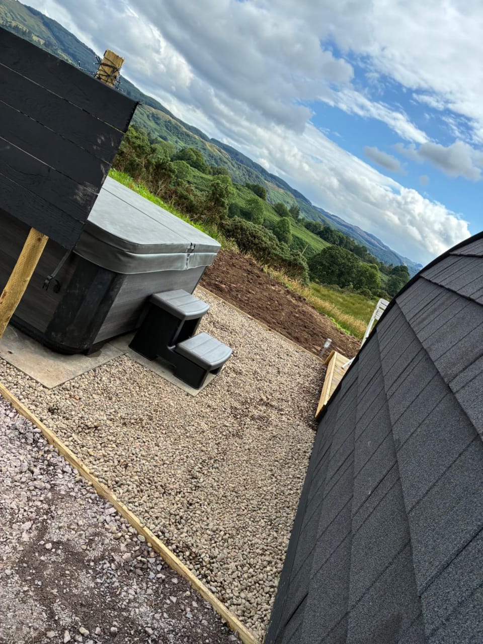 Lerags glen farm pods Campground/ 
RV Resort in Scotland